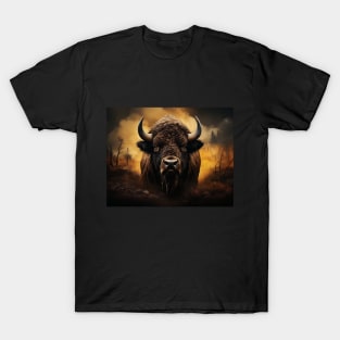 American Wild West Buffalo T-Shirt